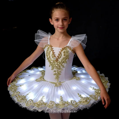 Twinkle Tutu LED ballet dress in white